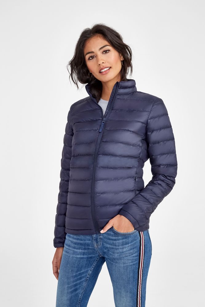 Куртка женская Wilson Women, серая / Миниатюра WWW (1000)