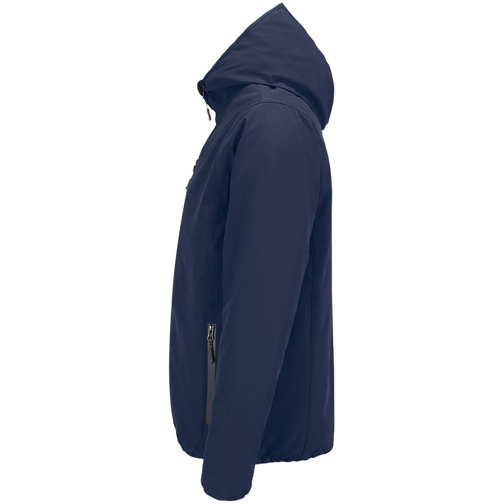 Куртка софтшелл с капюшоном мужская Falcon Men, синяя / Миниатюра WWW (1000)