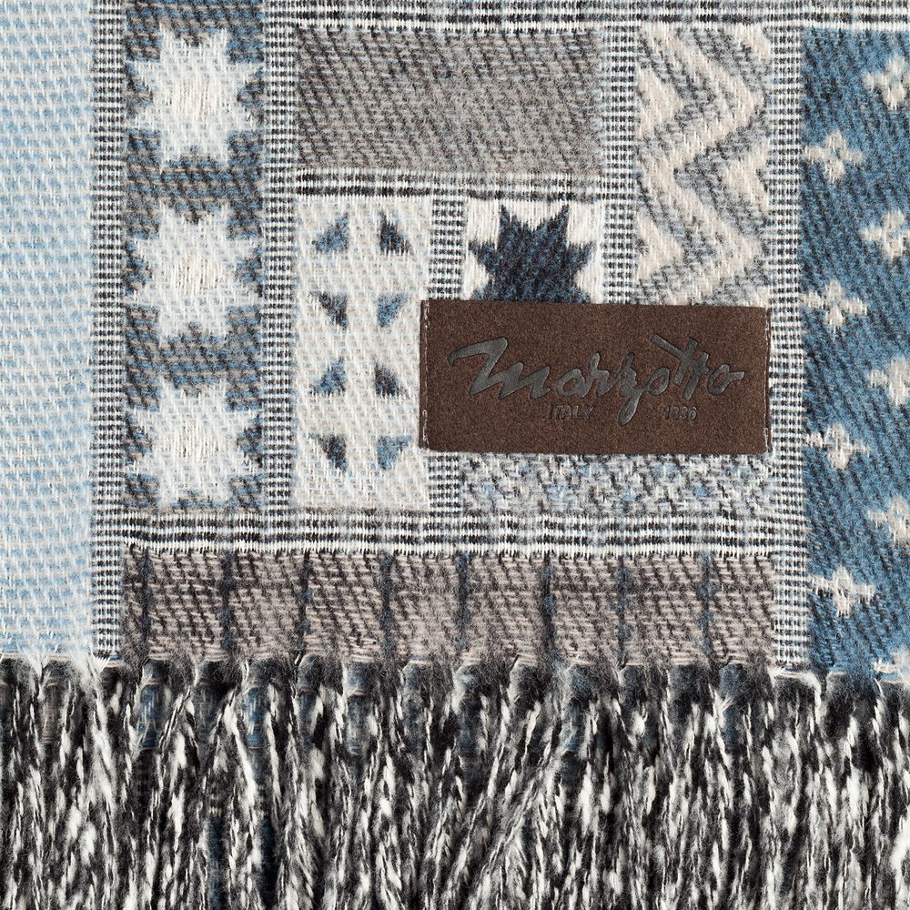 Плед Baltimora, серо-голубой / Миниатюра WWW (1000)