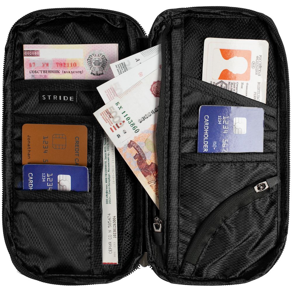 Органайзер для путешествий Torren, черный / Миниатюра WWW (1000)