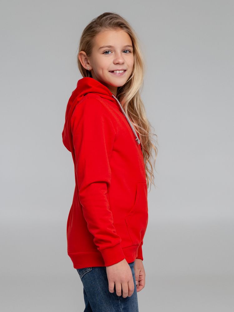 Толстовка с капюшоном детская Kirenga Kids, красная / Миниатюра WWW (1000)