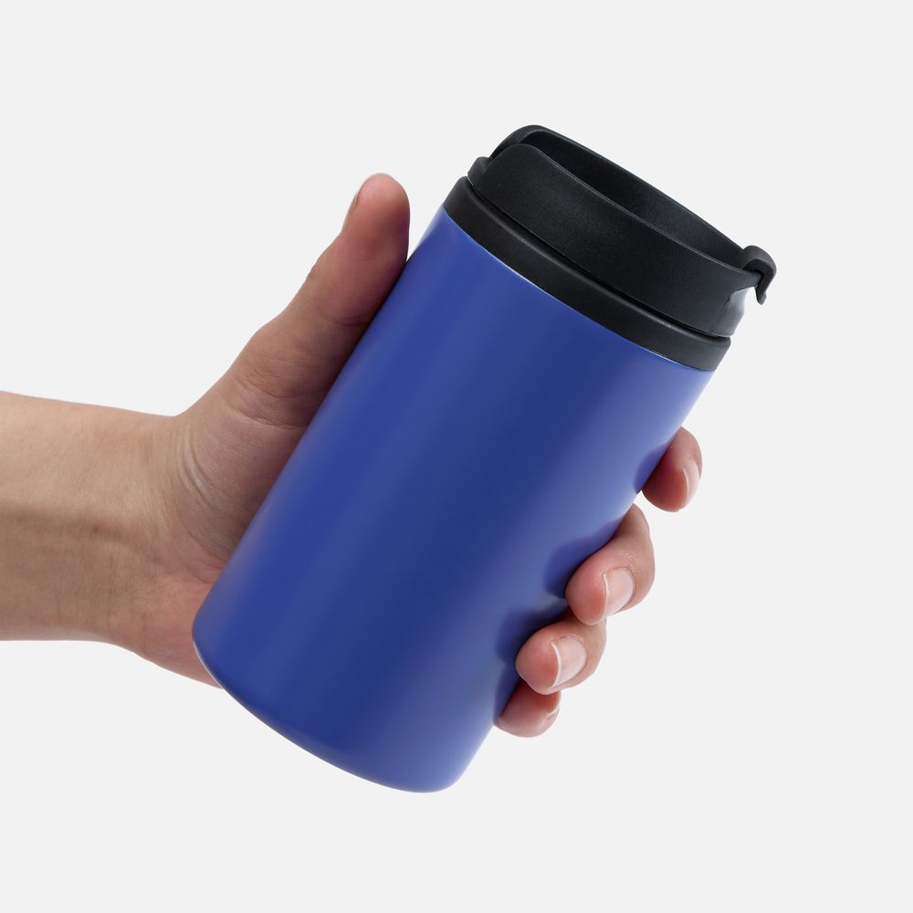 Термостакан Canella, синий матовый / Миниатюра WWW (1000)