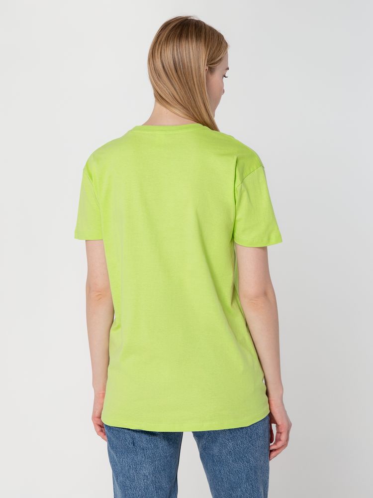 Футболка унисекс Regent 150, лайм / Миниатюра модельного (1000)