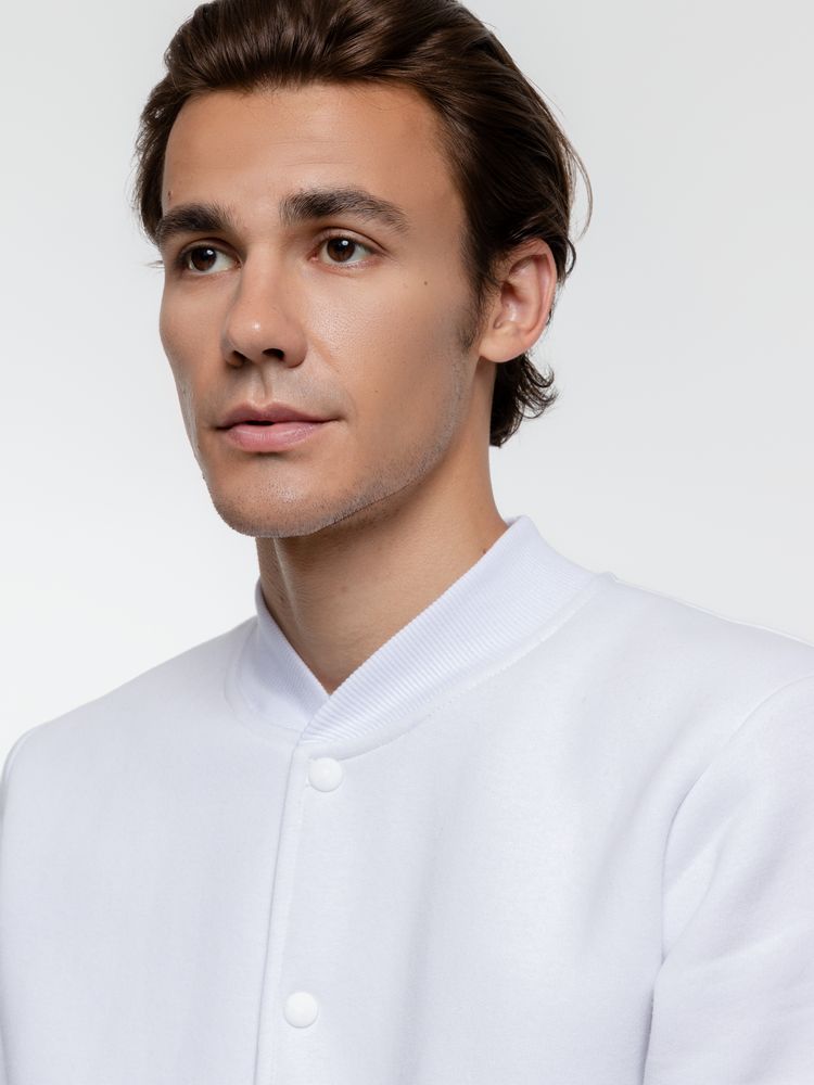 Бомбер Graduate, белый / Миниатюра WWW (1000)