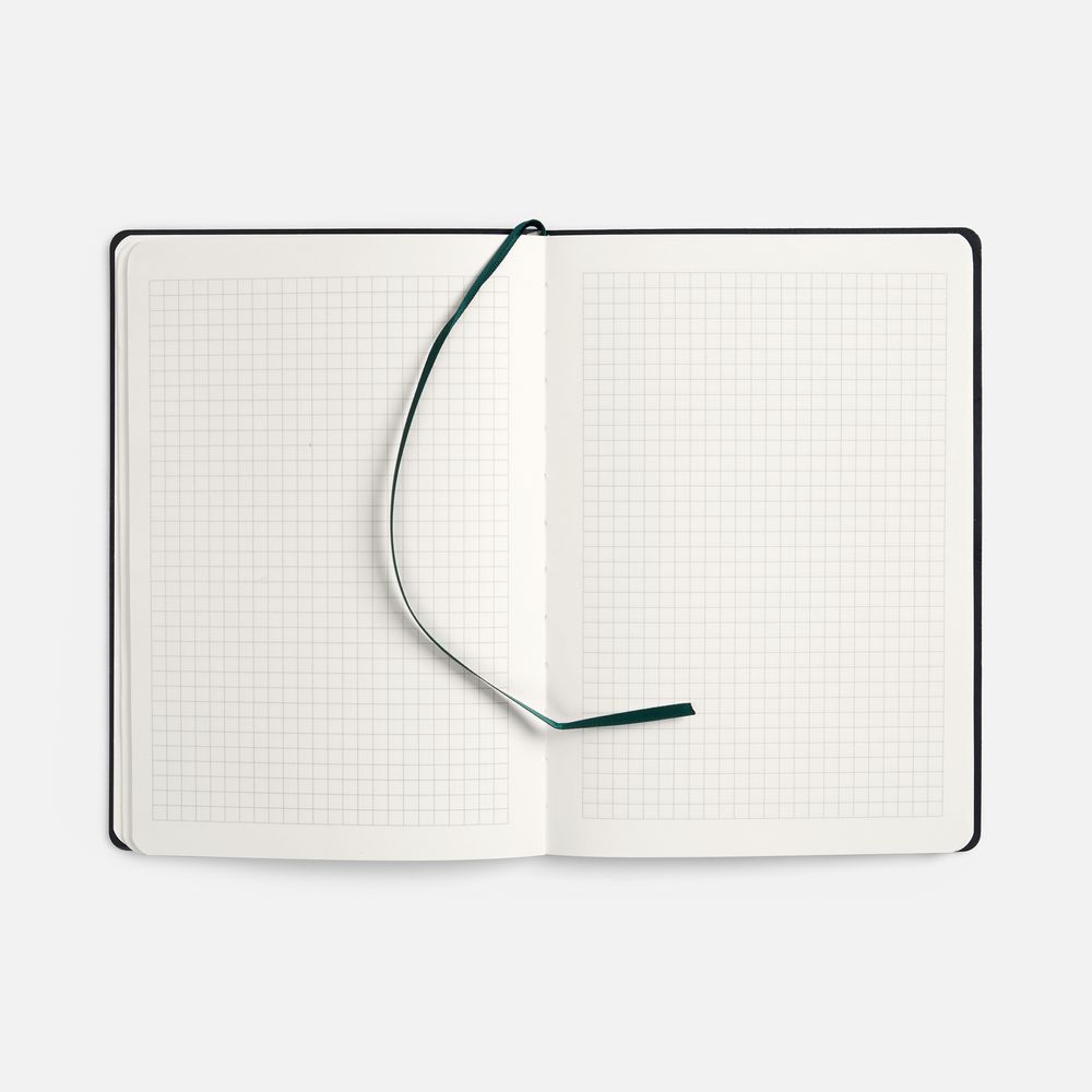 Блокнот Verso в клетку, зеленый, ver.2 / Миниатюра WWW (1000)
