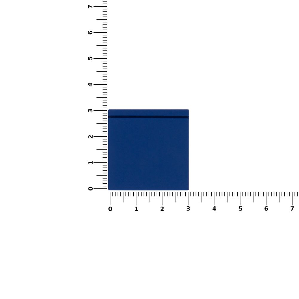 Лейбл из ПВХ Kare, синий / Миниатюра WWW (1000)