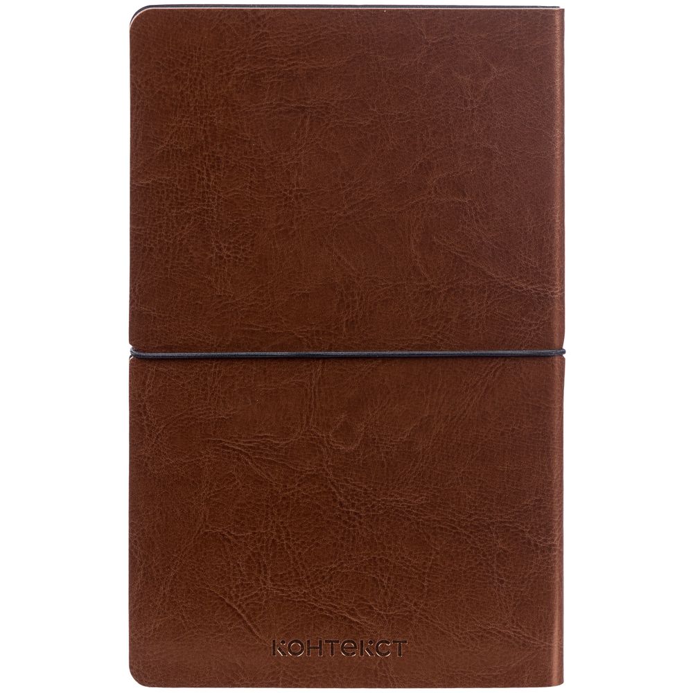 Ежедневник Shine, недатированный, коричневый / Миниатюра WWW (1000)