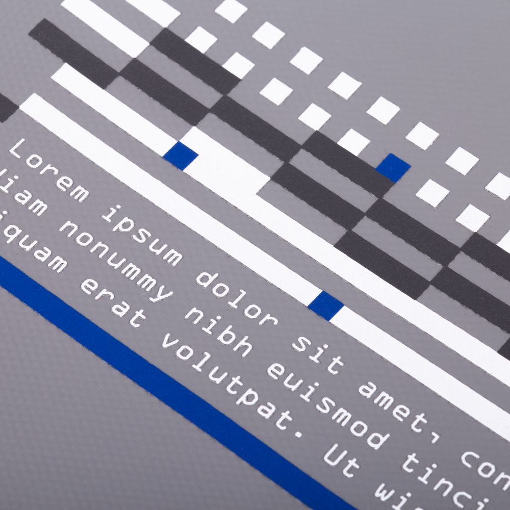 Сумка через плечо Altro, серая / Миниатюра нанесения (1000)