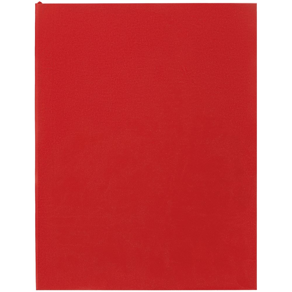 Ежедневник Flat Maxi, недатированный, красный / Миниатюра WWW (1000)