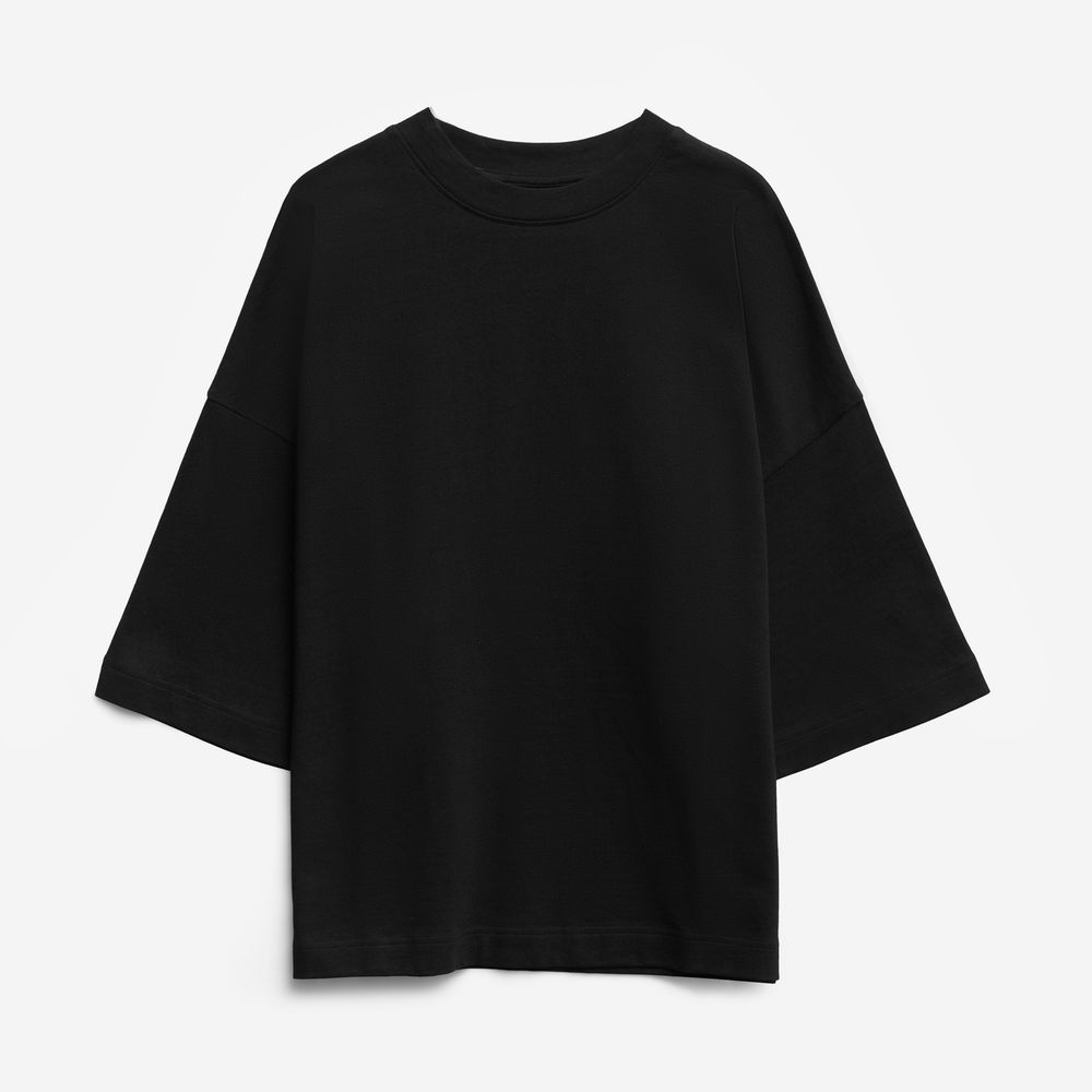 Футболка оверсайз Big Boss, черная / Миниатюра WWW (1000)