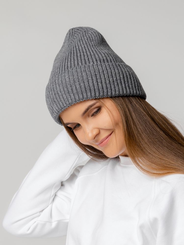 Шапка Tommi, серый меланж / Миниатюра WWW (1000)