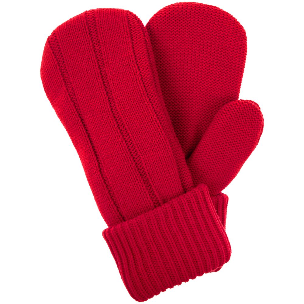 Варежки Knit Beat, красные / Миниатюра WWW (1000)