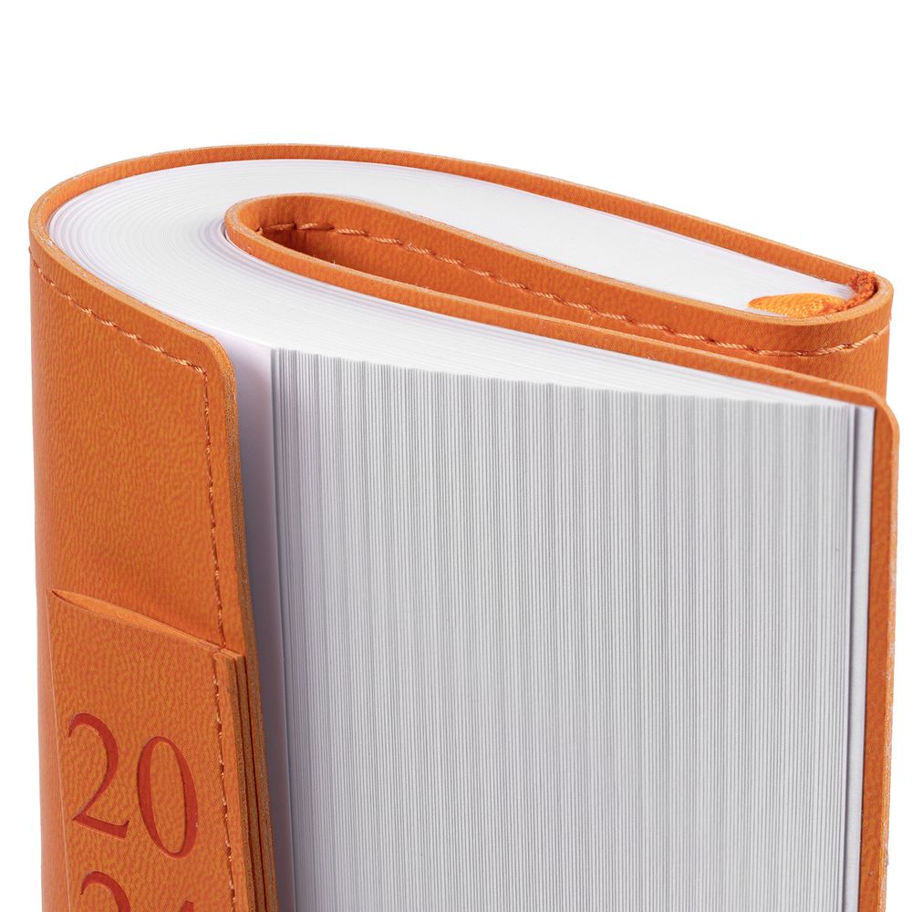 Ежедневник Time, датированный, оранжевый / Миниатюра WWW (1000)