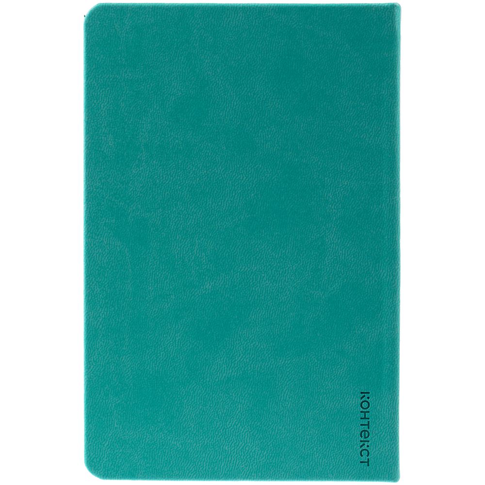 Ежедневник Base Mini, недатированный, бирюзовый / Миниатюра WWW (1000)