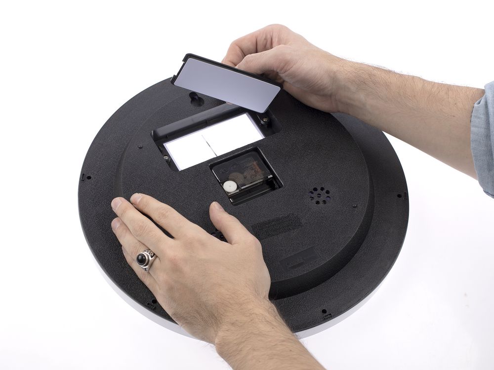 Часы настенные Insert2, белые / Миниатюра WWW (1000)