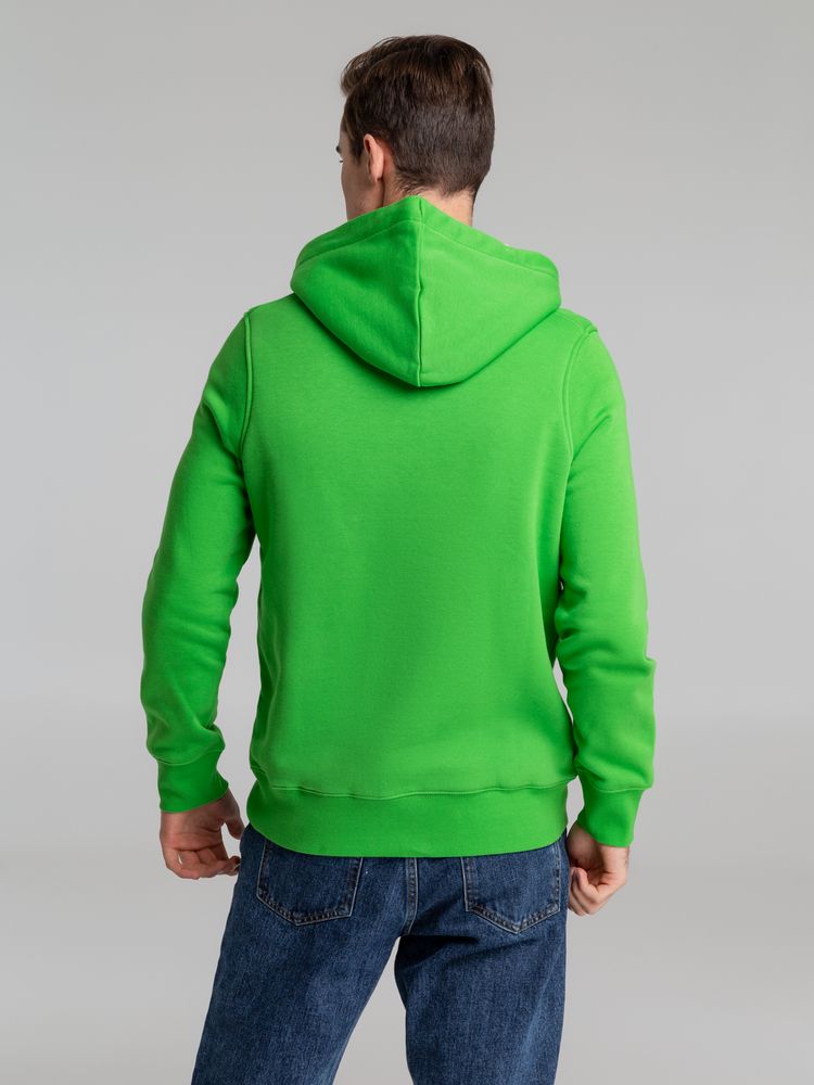 Толстовка унисекс на молнии Sherpa 280, ярко-зеленая / Миниатюра WWW (1000)
