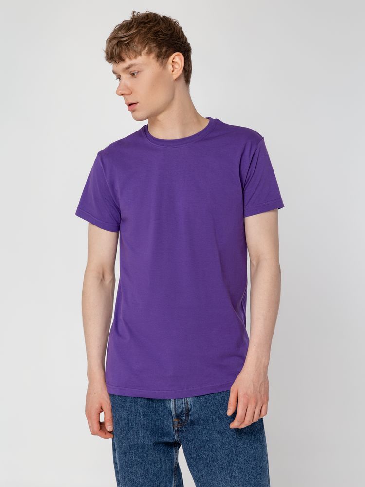 Футболка унисекс T-Bolka 160, фиолетовая / Миниатюра WWW (1000)