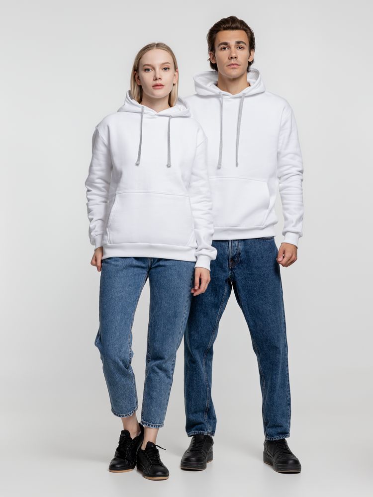 Толстовка с капюшоном Kirenga Heavy, белая (белоснежная) / Миниатюра WWW (1000)