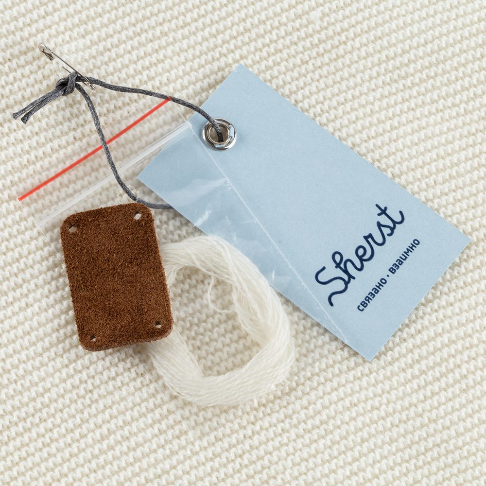 Шарф Windy Rose, молочно-белый / Миниатюра WWW (1000)