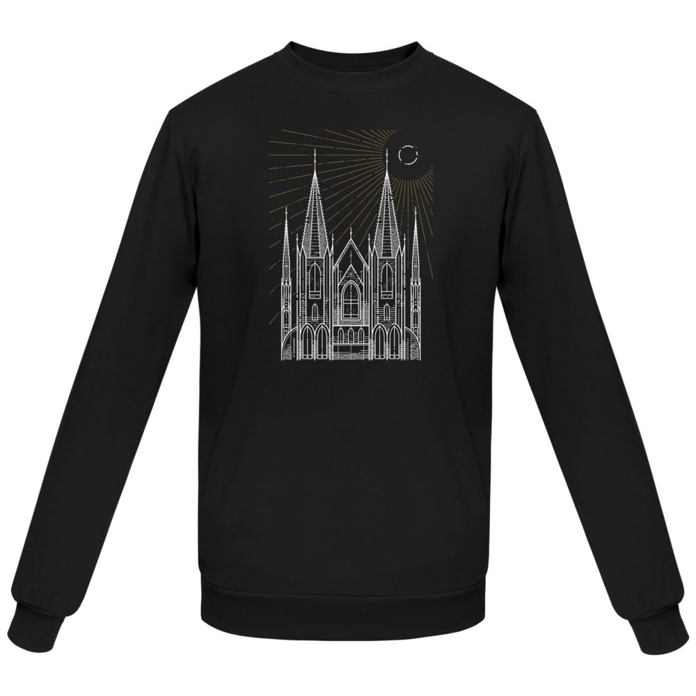 Толстовка «Источник. Собор», черная / Миниатюра WWW (1000)