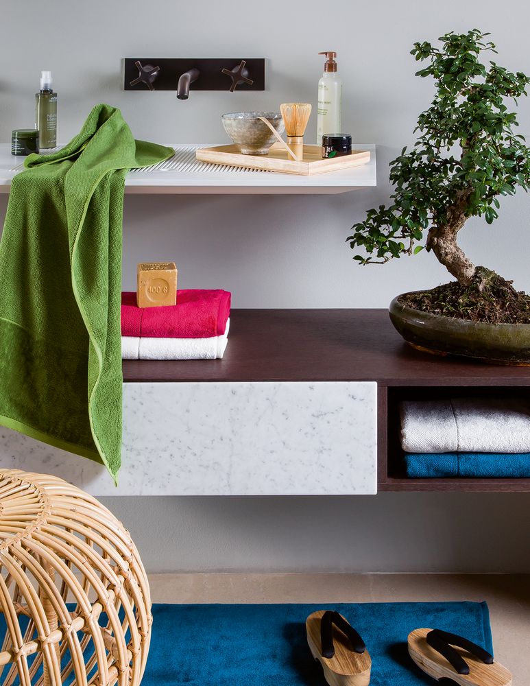 Полотенце Bamboo Luxe, малое, белое / Миниатюра WWW (1000)