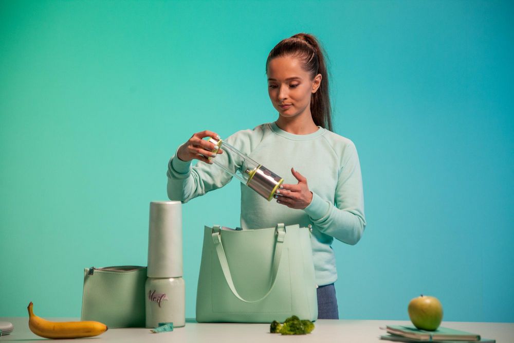 Портативный блендер Take It X4, зеленый / Миниатюра WWW (1000)