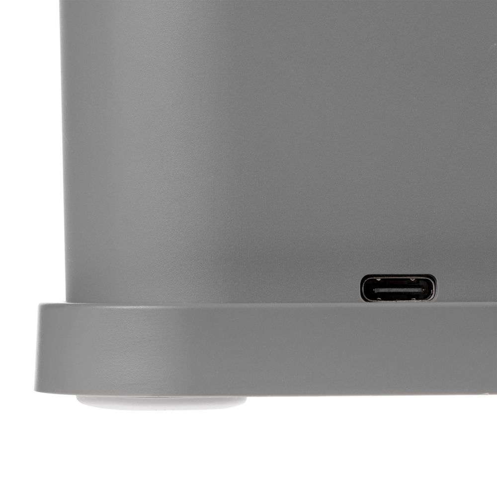 Зарядная станция с часами и подсветкой Large Charge, серая / Миниатюра WWW (1000)