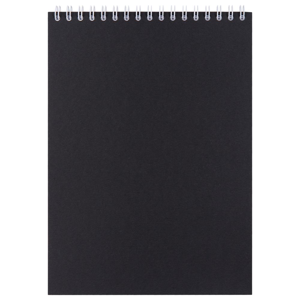 Блокнот Nettuno в клетку, черный / Миниатюра WWW (1000)