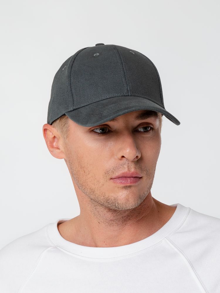 Бейсболка Hillside, серая / Миниатюра WWW (1000)