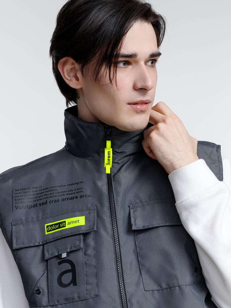 Жилет мужской Stockholm, серый / Миниатюра WWW (1000)