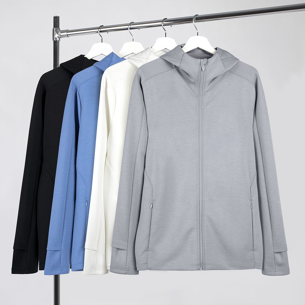 Куртка с капюшоном унисекс Begi, черная / Миниатюра WWW (1000)