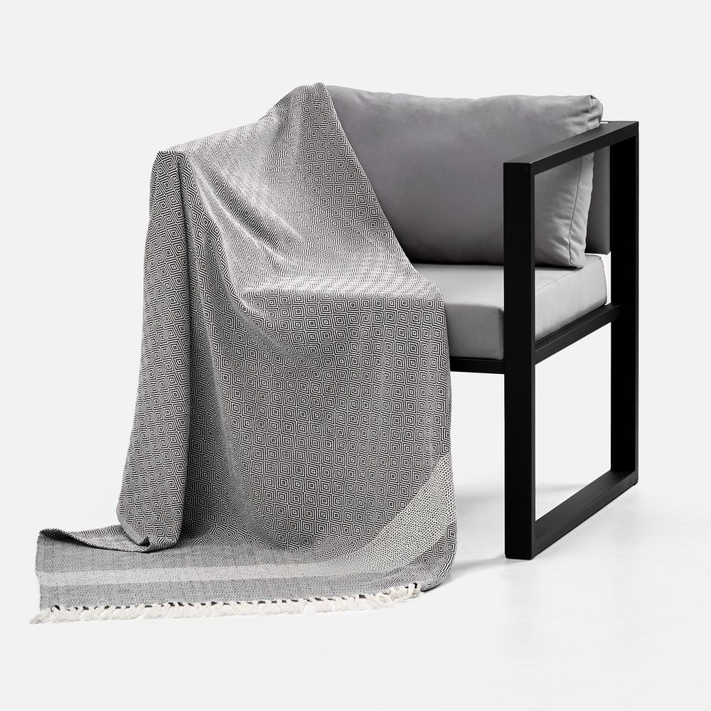 Плед Ladakh, серый / Миниатюра WWW (1000)