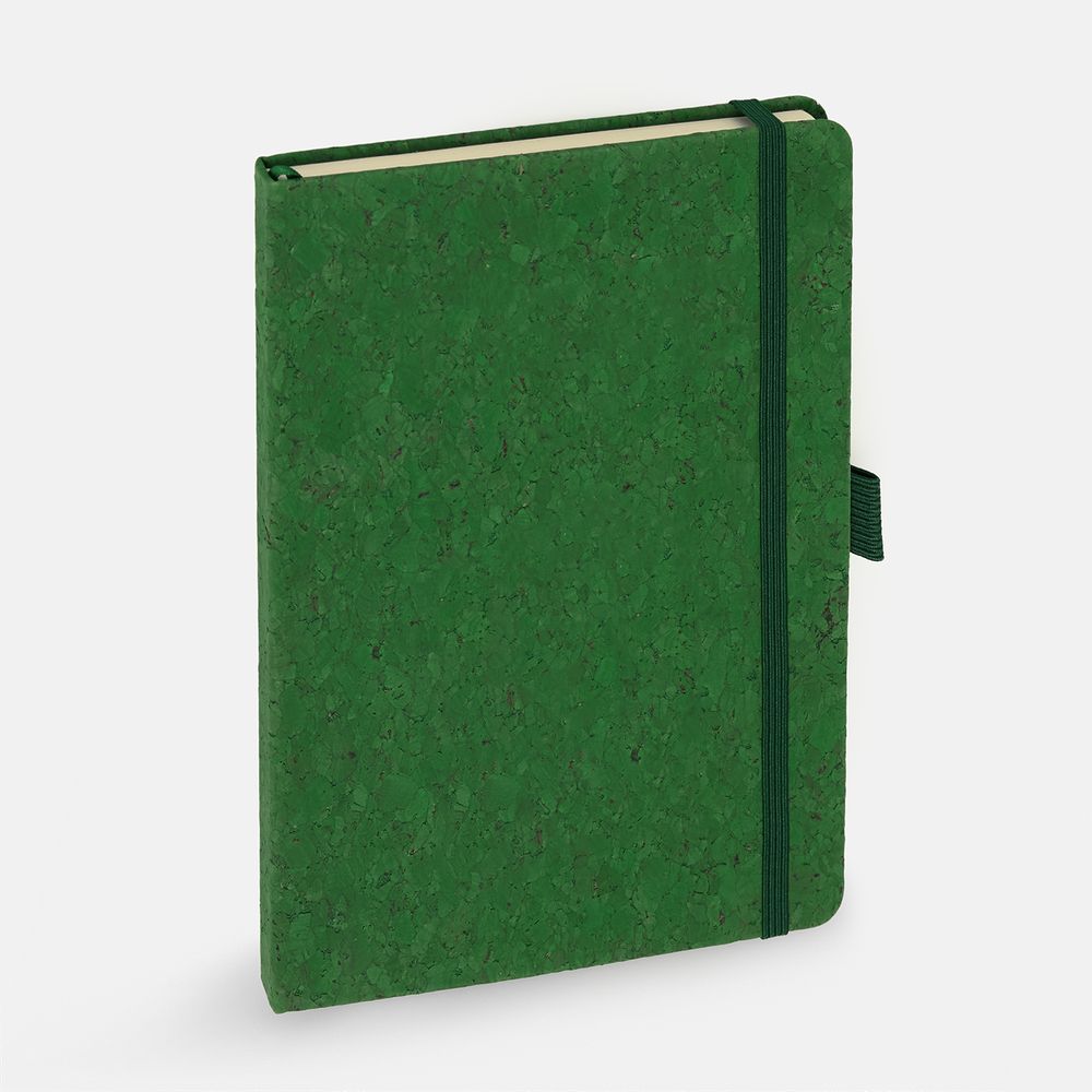 Блокнот Cork County, зеленый / Миниатюра WWW (1000)