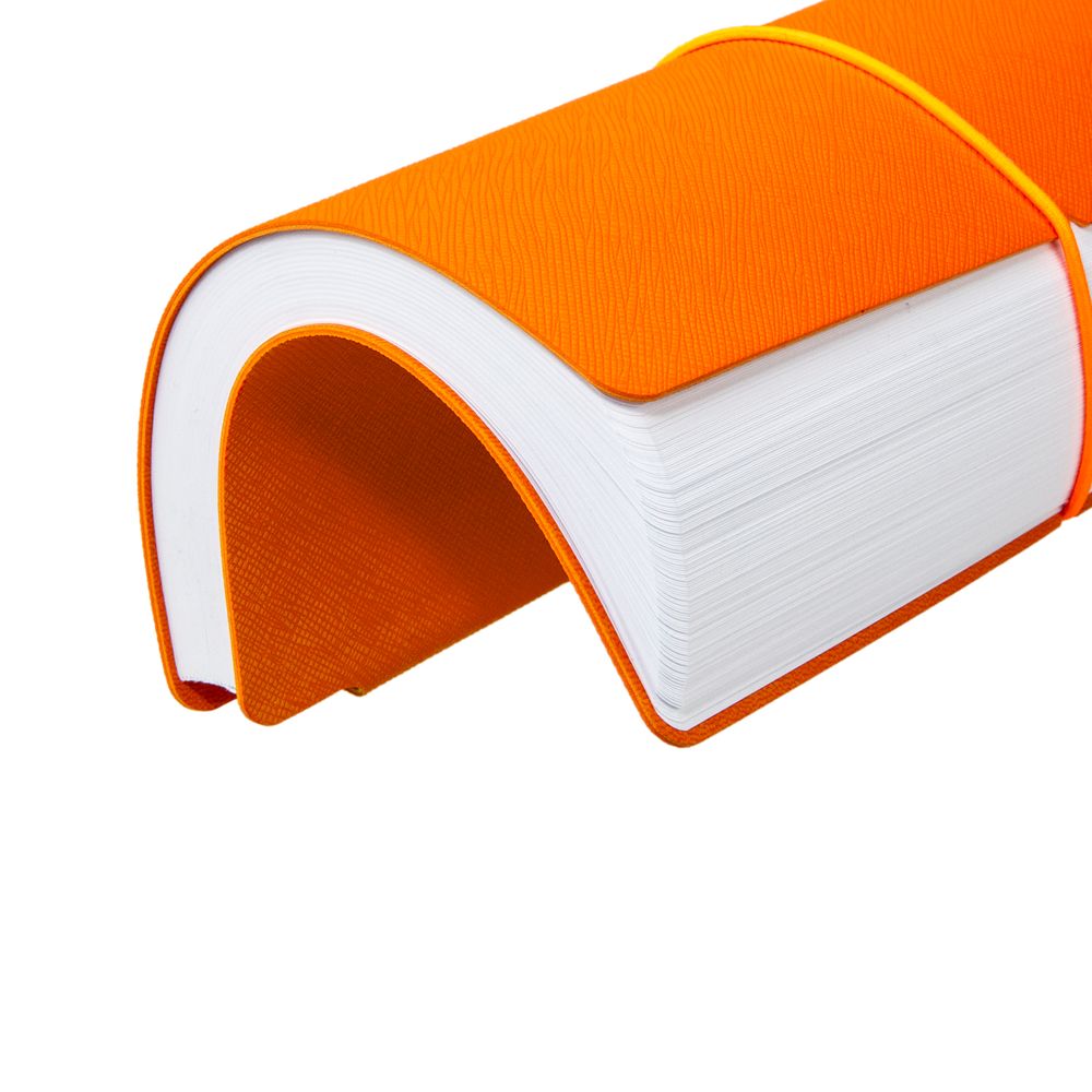 Ежедневник Flexpen Bright, недатированный, оранжевый / Миниатюра WWW (1000)