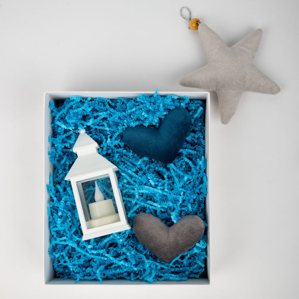 Бумажный наполнитель Chip, светло-синий / Миниатюра WWW (1000)