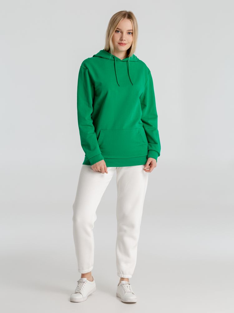 Толстовка с капюшоном унисекс Hoodie, зеленая / Миниатюра WWW (1000)