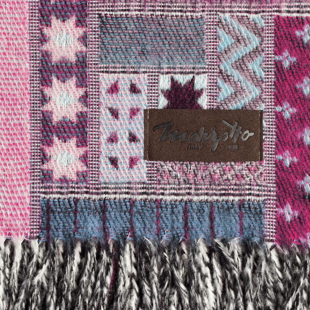 Плед Baltimora, фуксия / Миниатюра WWW (1000)