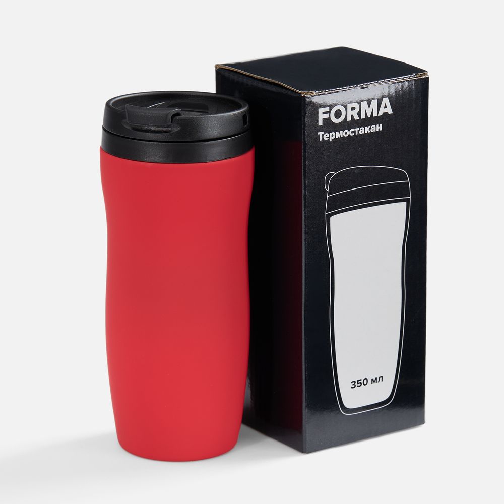 Термостакан Forma, красный / Миниатюра WWW (1000)
