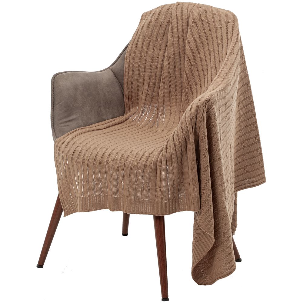 Плед Remit, песочный / Миниатюра WWW (1000)