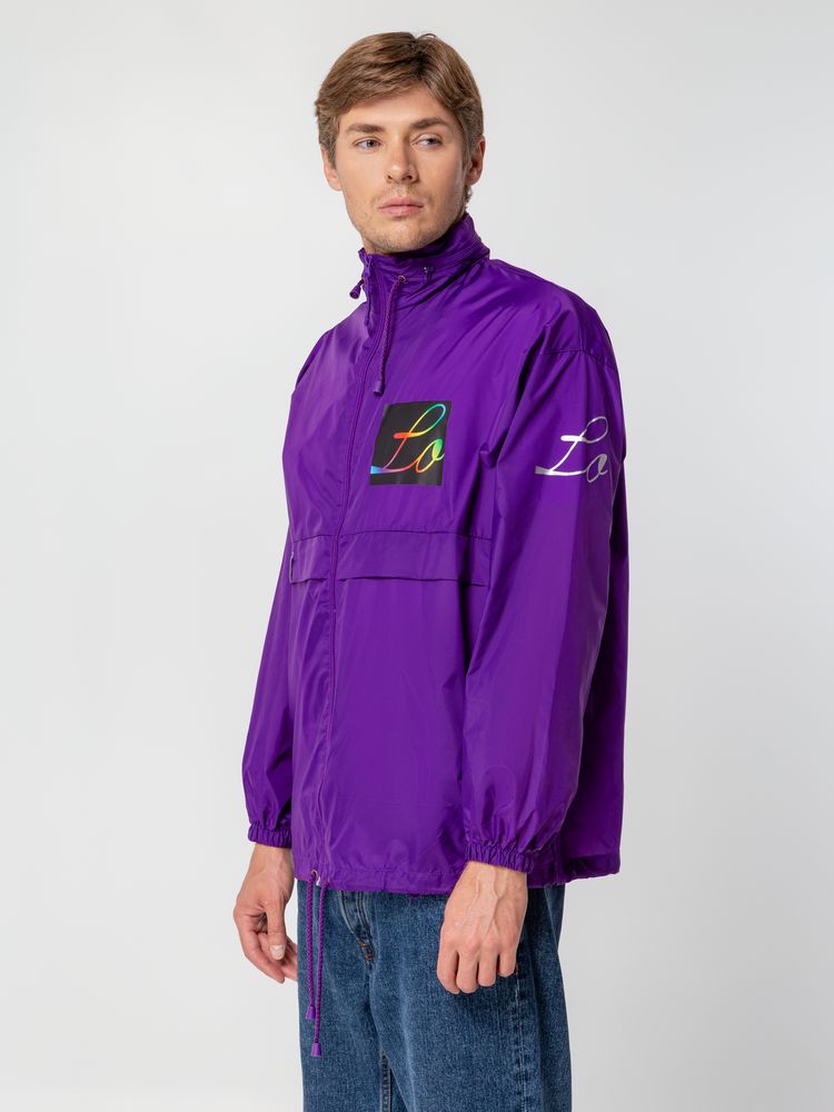 Ветровка из нейлона Surf 210, фиолетовая / Миниатюра WWW (1000)
