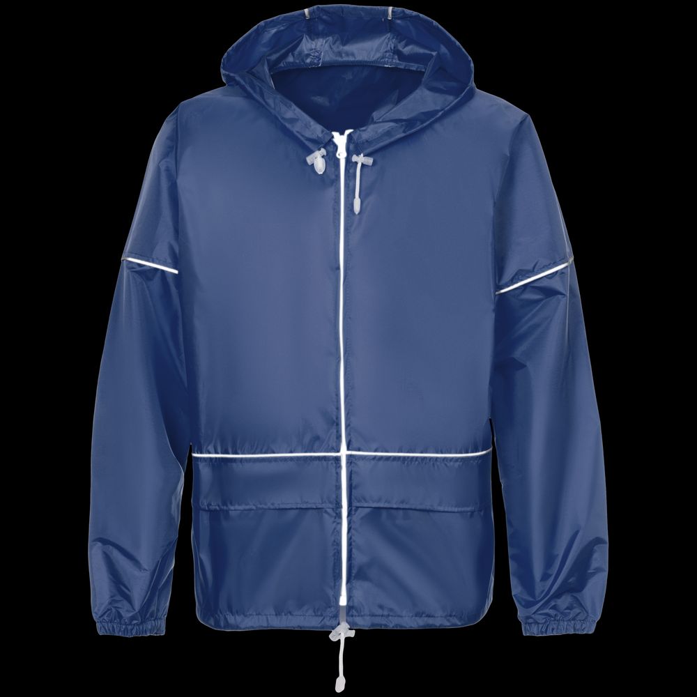 Дождевик со светоотражающими элементами Kivach Promo Blink, ярко-синий / Миниатюра WWW (1000)