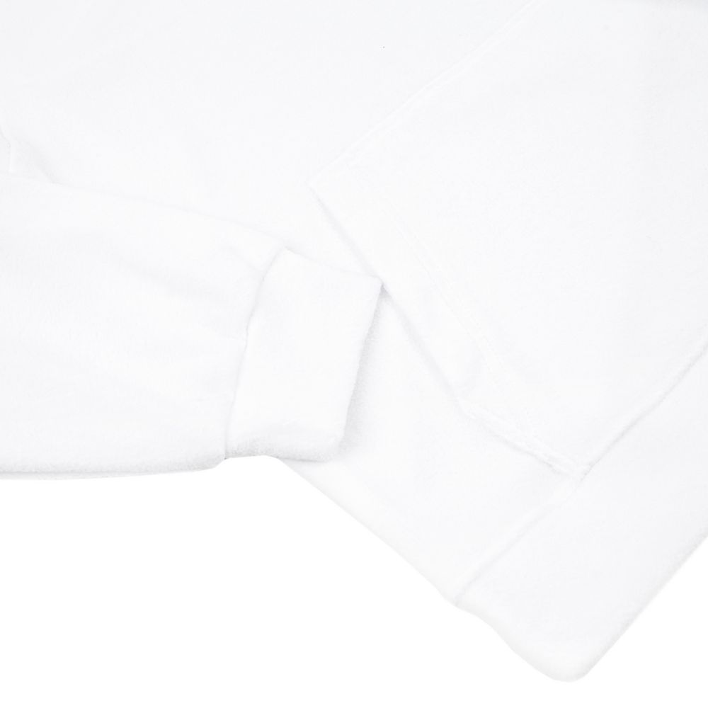 Худи флисовое унисекс Manakin, белое / Миниатюра WWW (1000)