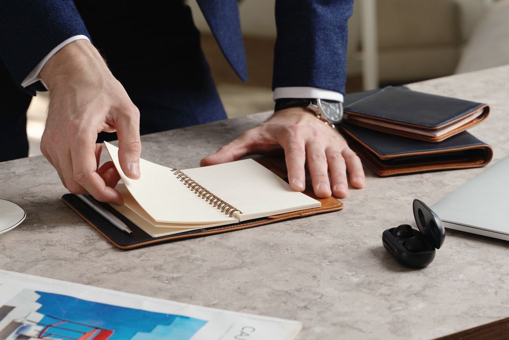 Блокнот Kalsa Palermo, синий / Миниатюра WWW (1000)