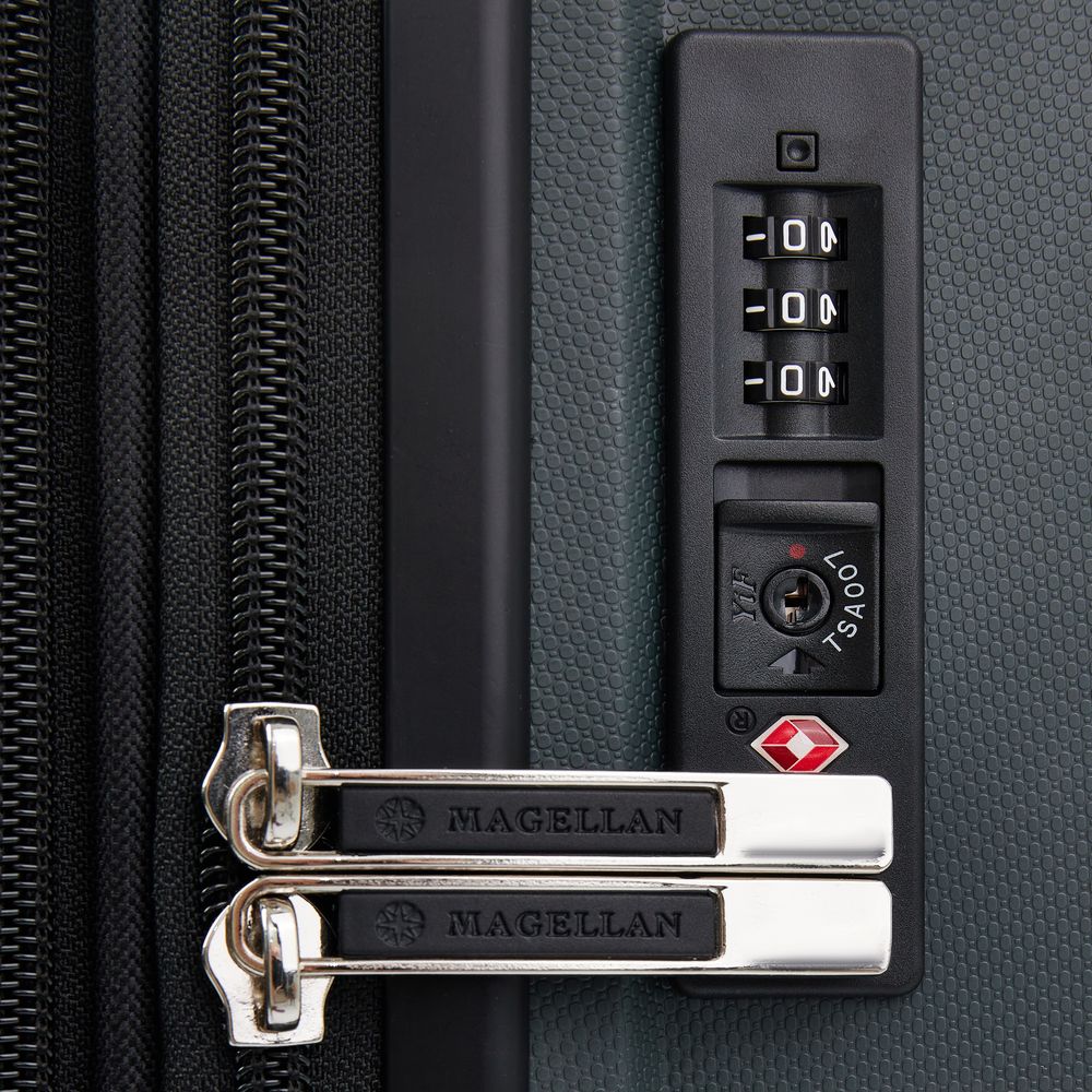 Чемодан Santiago M, темно-серый / Миниатюра WWW (1000)