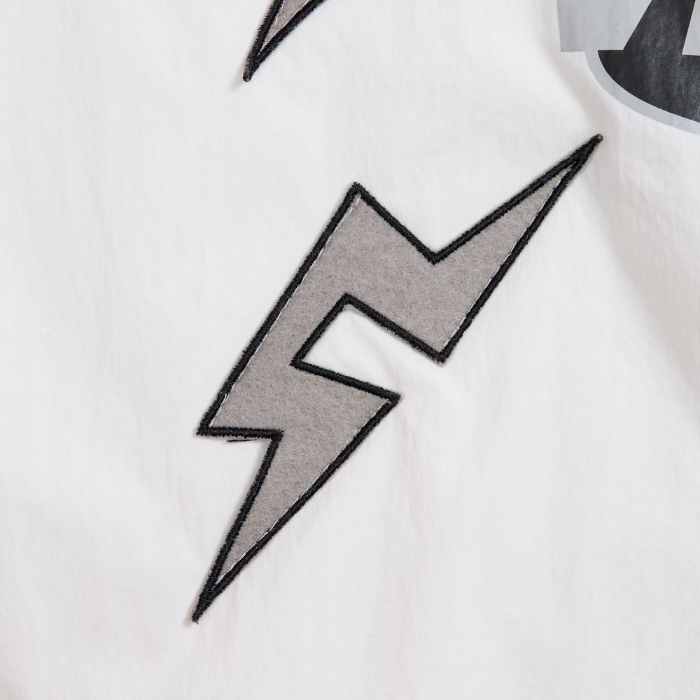 Шеврон из фетра Felt M, серый / Миниатюра нанесения (1000)