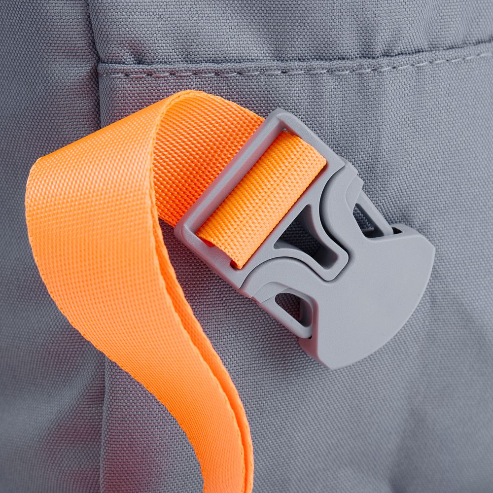 Рюкзак B2, серый с оранжевыми стропами / Миниатюра WWW (1000)