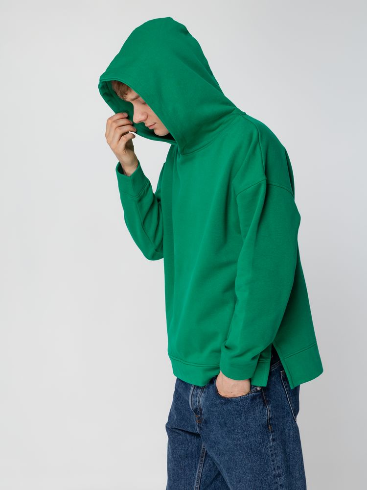 Худи оверсайз унисекс Tolla, зеленое / Миниатюра WWW (1000)