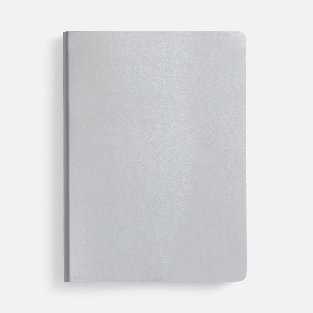 Ежедневник Nebraska Flex, недатированный, серебристый / Миниатюра WWW (1000)