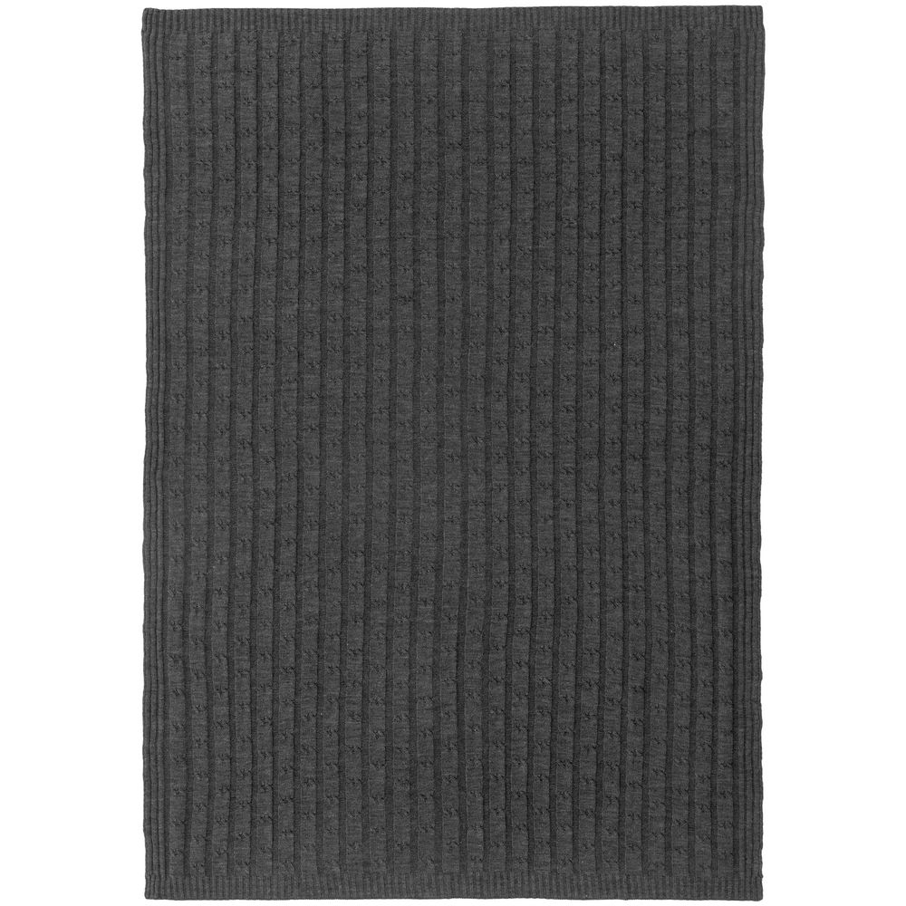 Плед Trenza, темно-серый / Миниатюра WWW (1000)