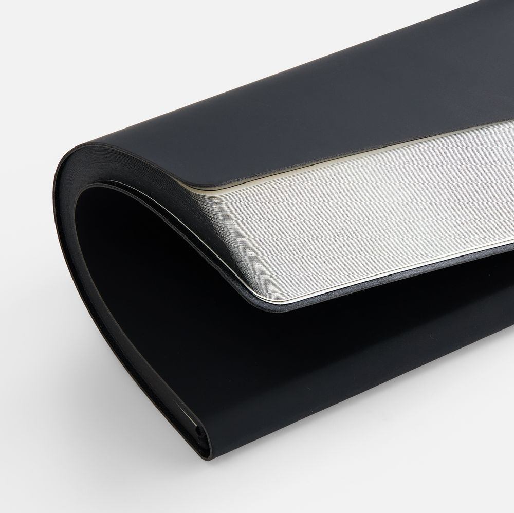 Блокнот Flex Shall ver.2, черный / Миниатюра WWW (1000)